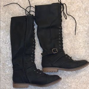 Mission Supply Co. knee high boots